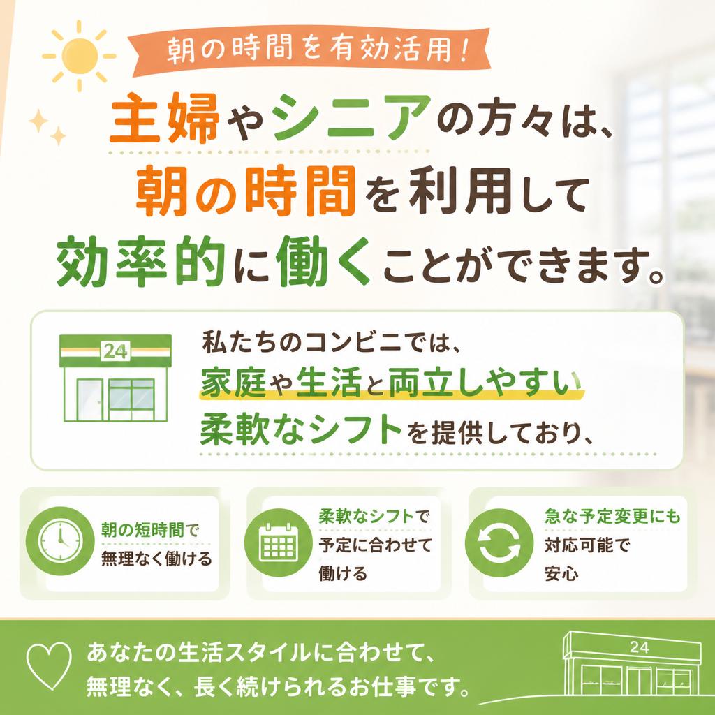 主婦やシニアに最適な働き方