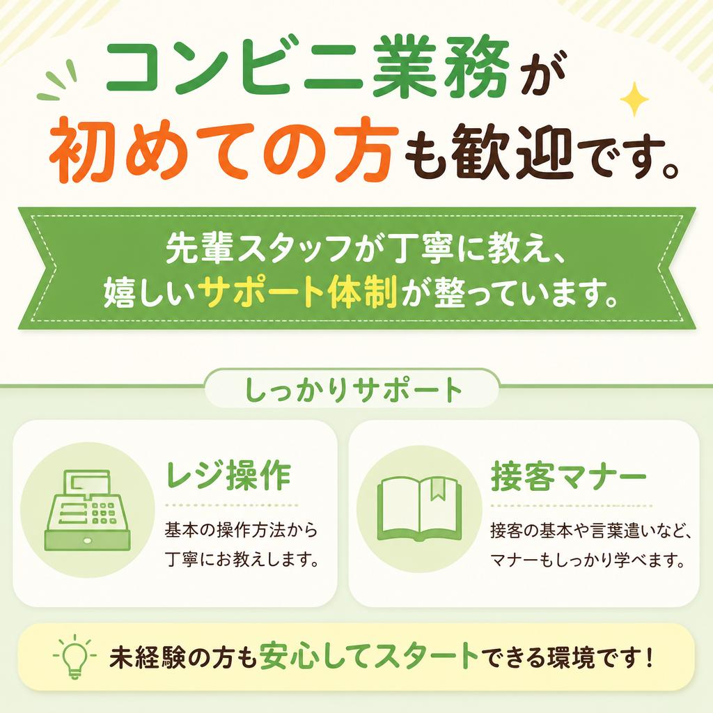 未経験者も安心！手厚いサポート体制